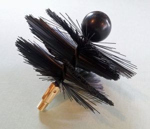 flexichimneyrods.co.uk - brush head with guide ball